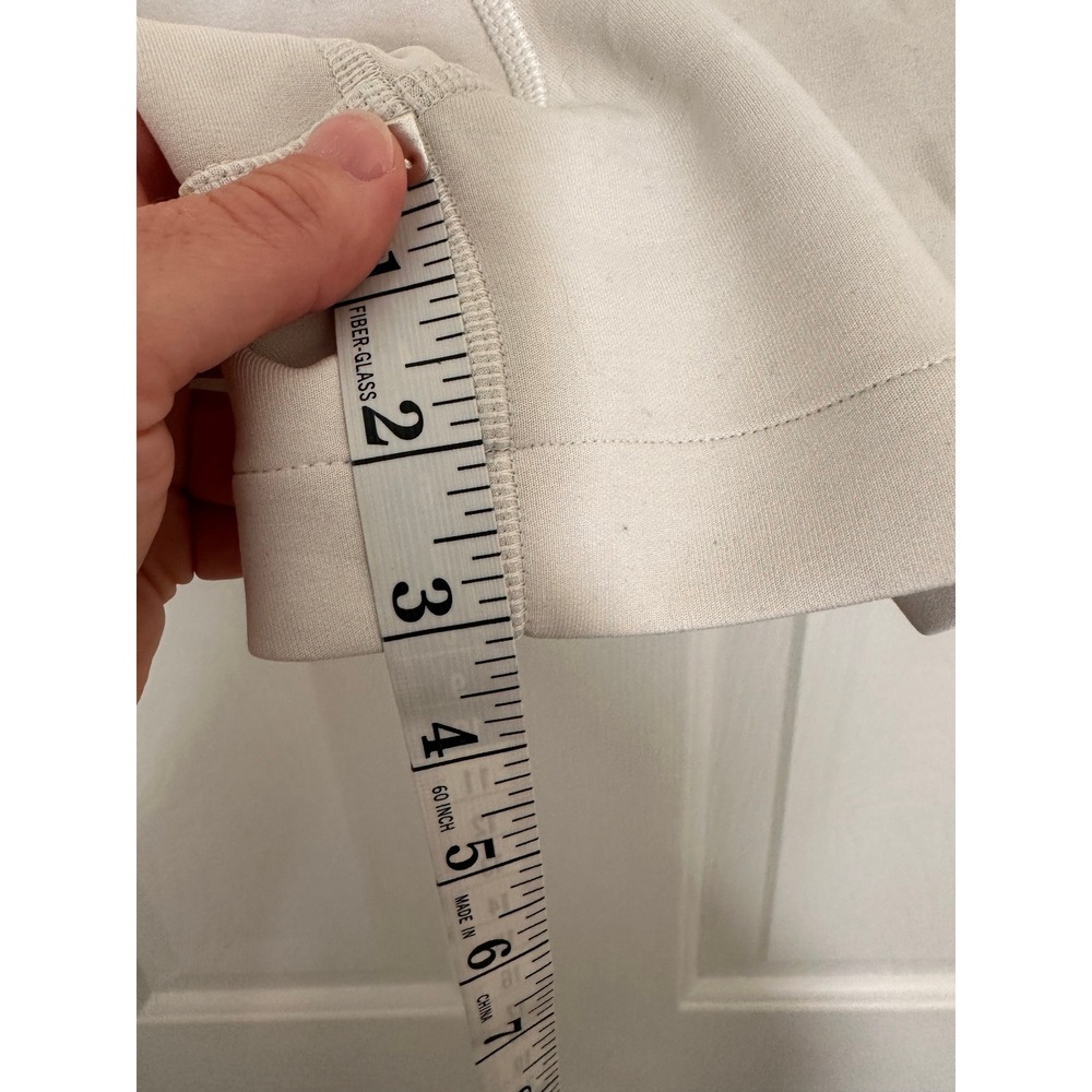 Lululemon Softstreme High Rise Shorts 8 Bone Beige Athletic Lounge Drawstring - Picture 4 of 4